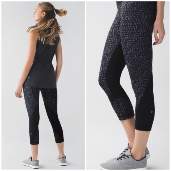 lululemon athletica Pants - Lululemon Run Inspire Crop ll